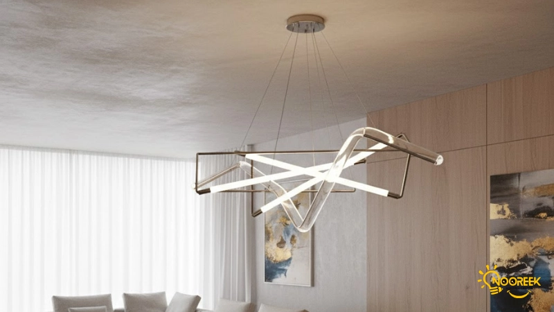 استفاده از مواد نوین در لوستر مدرن