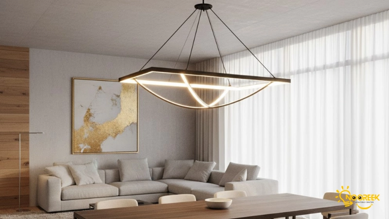 انتخاب نوع لامپ و شدت نور