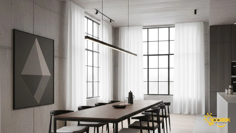 لوستر خطی مدرن