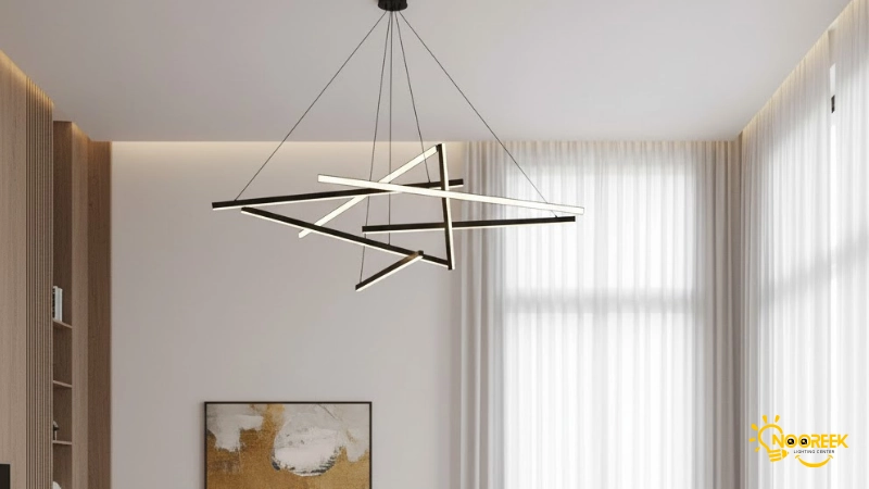 لوستر مدرن در دکوراسیون