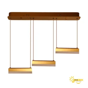 لوستر خطی آریا مدل مربعی (۳ شاخه)