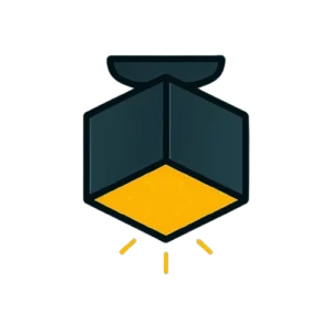 چراغ سقفی روکار