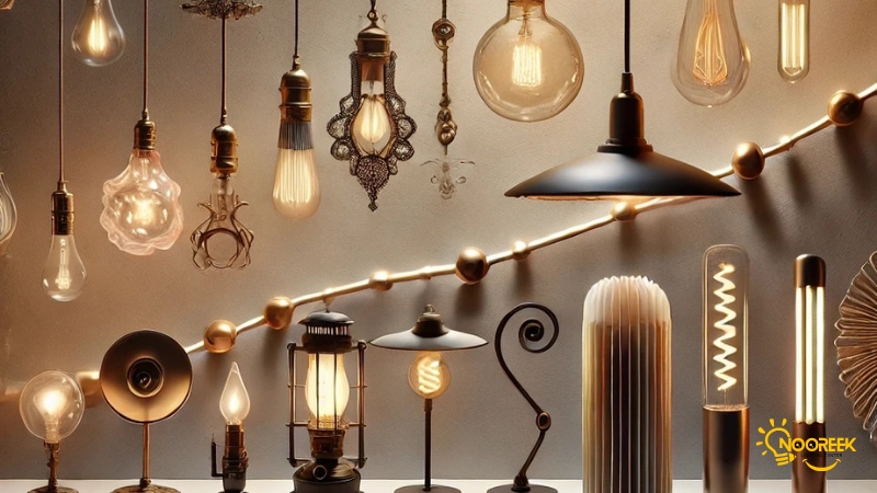طراحی چراغ‌ دکوراتیو