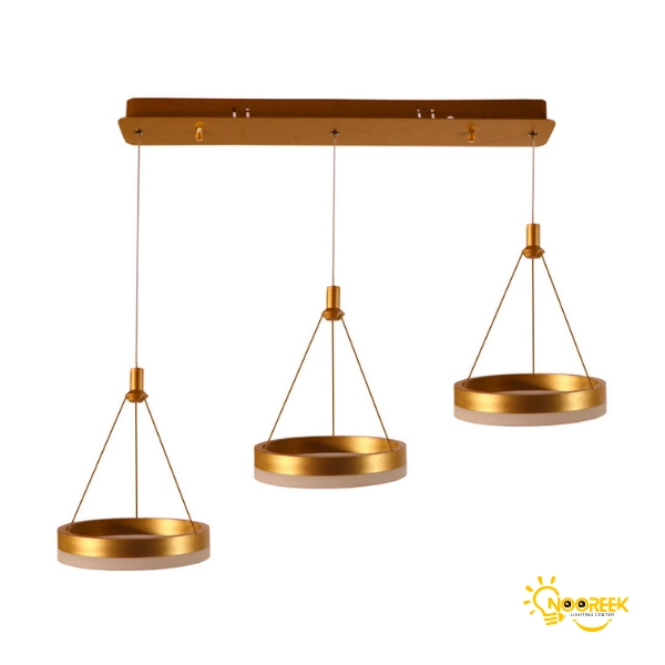 لوستر خطی آریا مدل دایره (۳ شاخه)