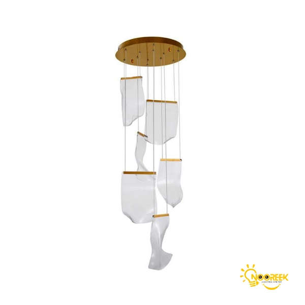 لوستر پذیرایی فلوئیدا (۶ شاخه)