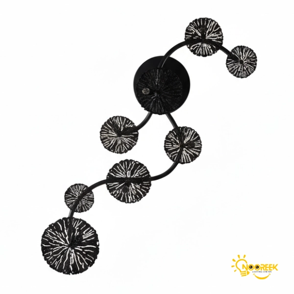 چراغ دیواری مدل لوتوس (۸ لامپ)