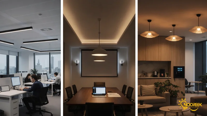 نورپردازی در فضاهای اداری