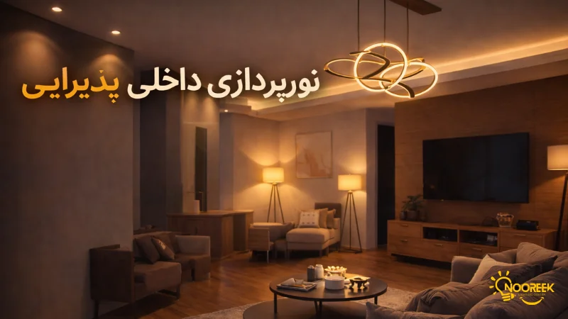 نورپردازی داخلی پذیرایی