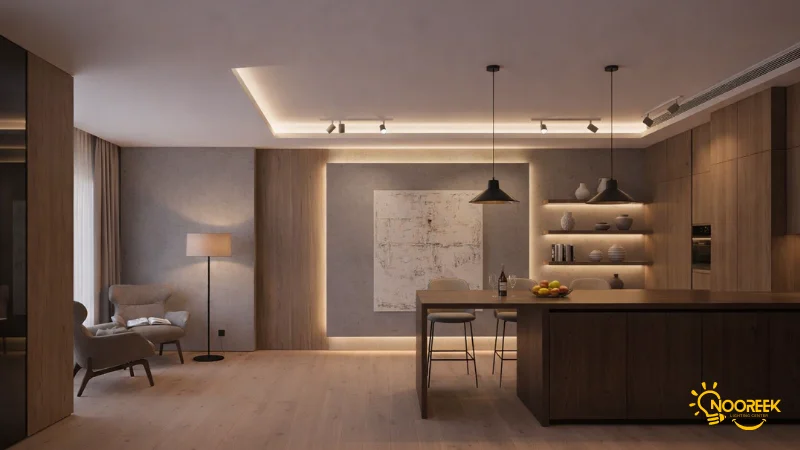 ترکیب لایه‌های نورپردازی