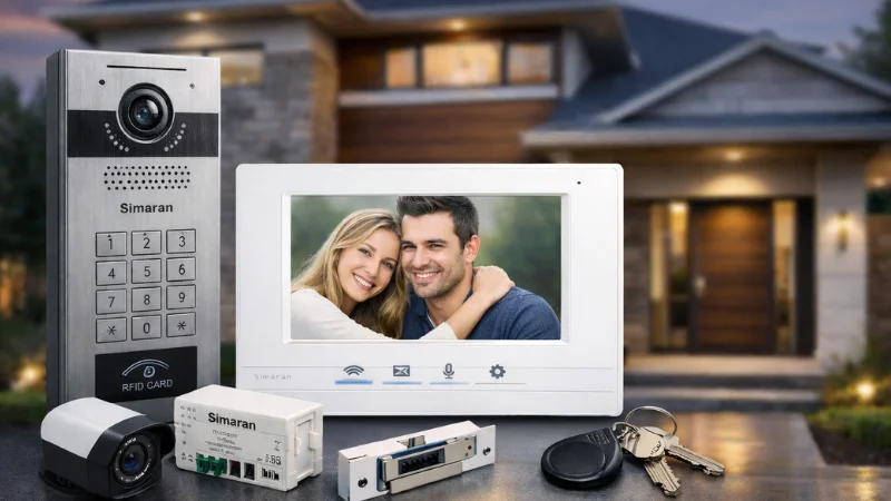 پکیج آیفون تصویری سیماران: بهترین انتخاب برای امنیت خانه شما