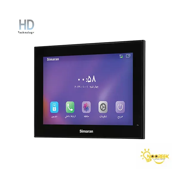 مانیتور آیفون تصویری HD سیماران مدل 100D - تصویر 2