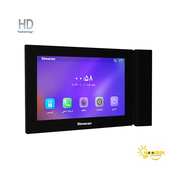 مانیتور آیفون تصویری HD سیماران مدل 101D - تصویر 2