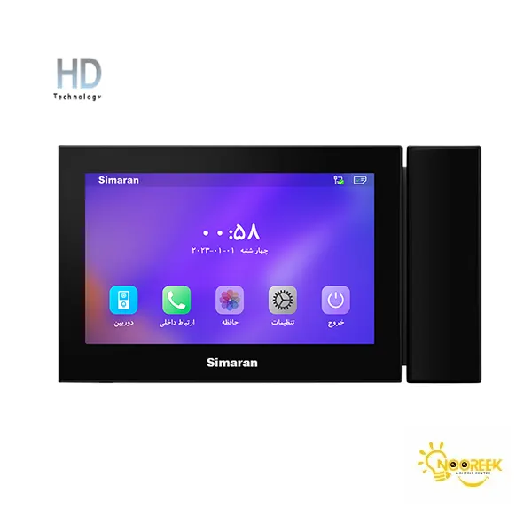 مانیتور آیفون تصویری HD سیماران مدل 101D