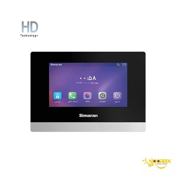 مانیتور آیفون تصویری HD سیماران مدل 77D